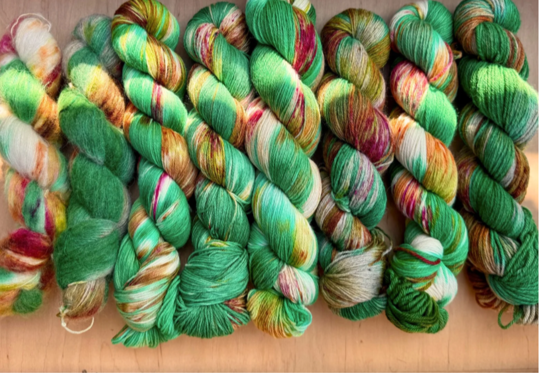 Aburi Gardens - Corriedale Nylon Sock