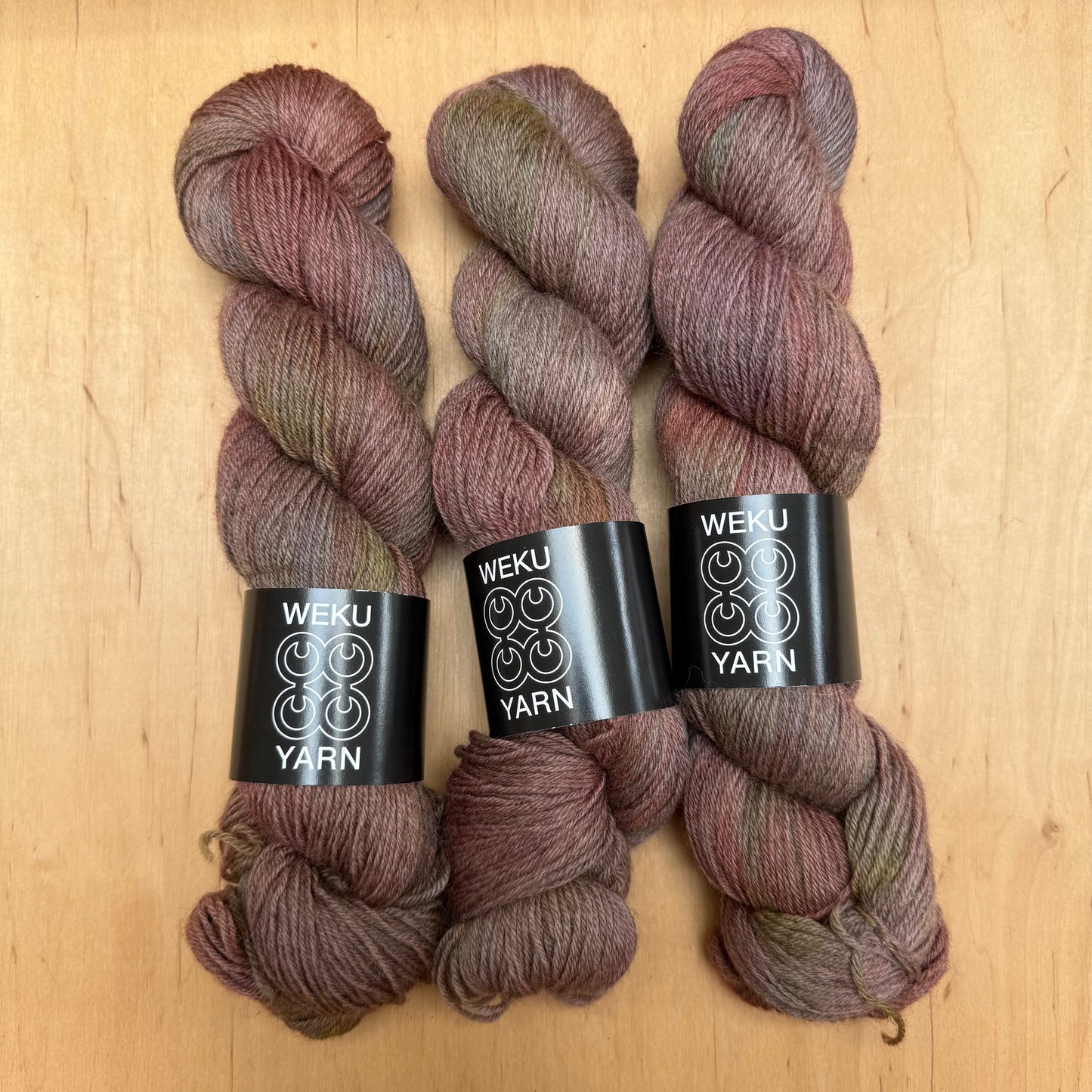 Earth Tones - Corriedale/Cormo Sock