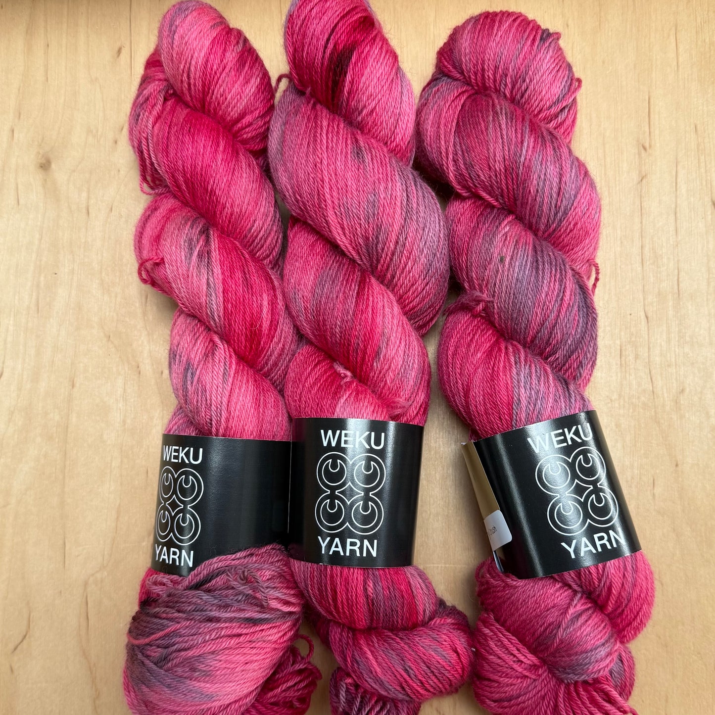 Raspberry Crush - Merino Sock