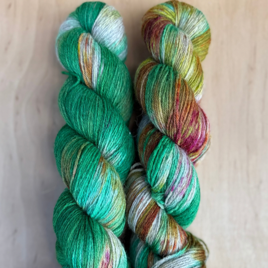 Aburi Gardens - Corriedale/Cormo Sock