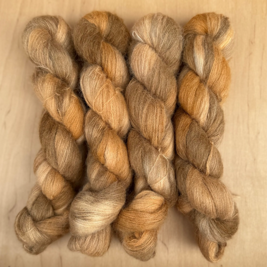 Toffee Tan - Suri Silk Lace