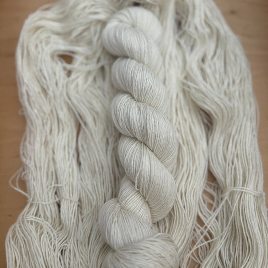Corriedale Nylon Sock - Undyed