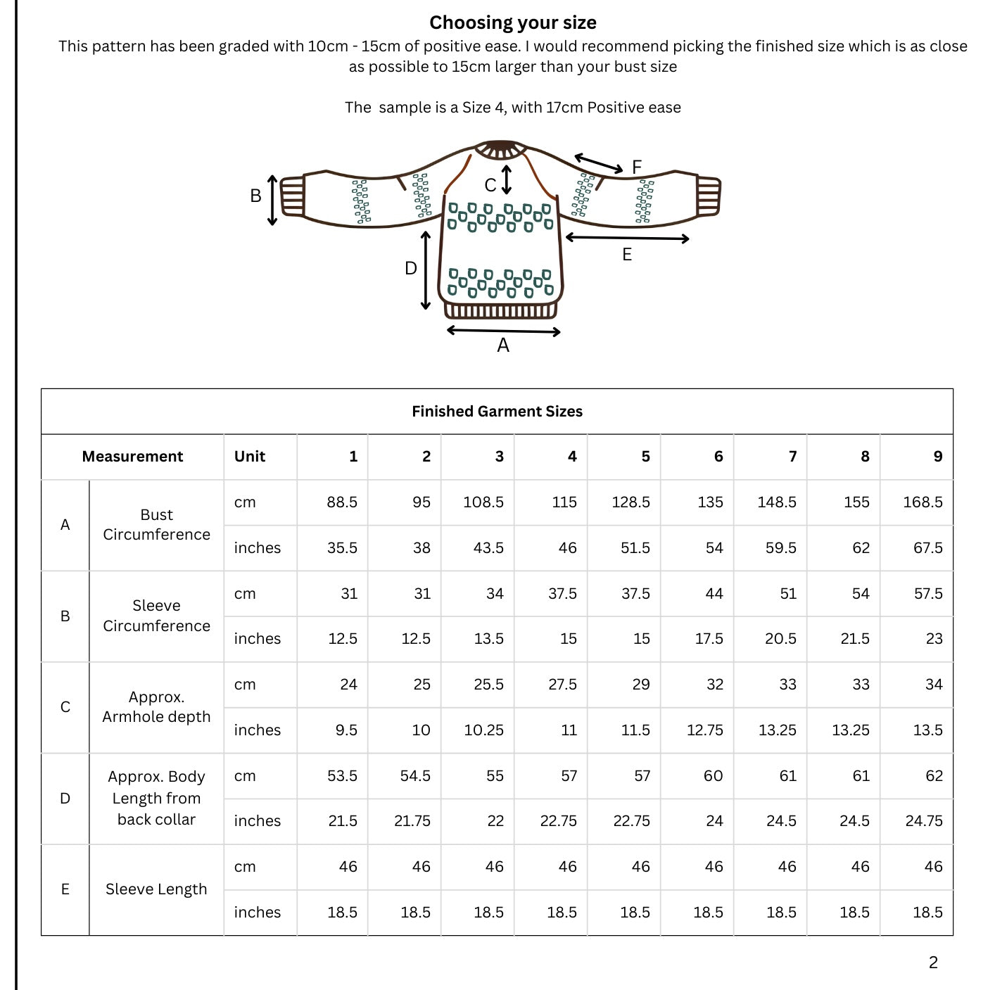 Damedame Sweater Pattern
