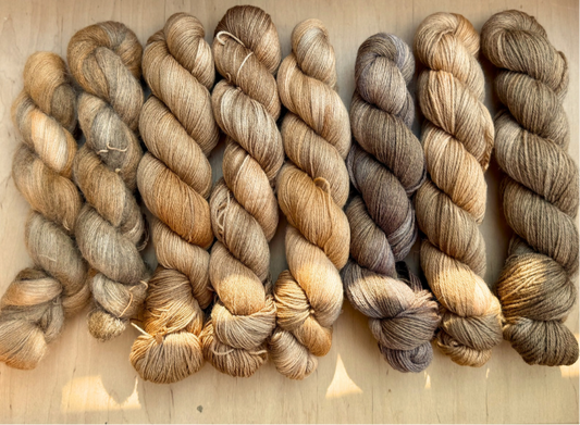 Toffee Tan - Corriedale/Cormo DK