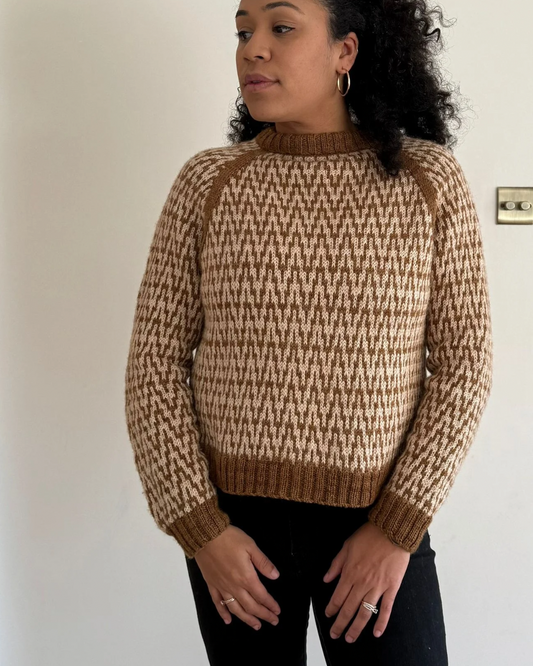 Nkyinkyim Sweater Pattern