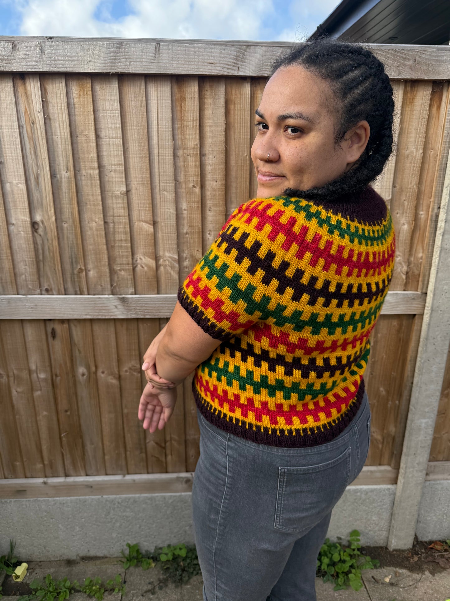 Interwoven Sweater Pattern