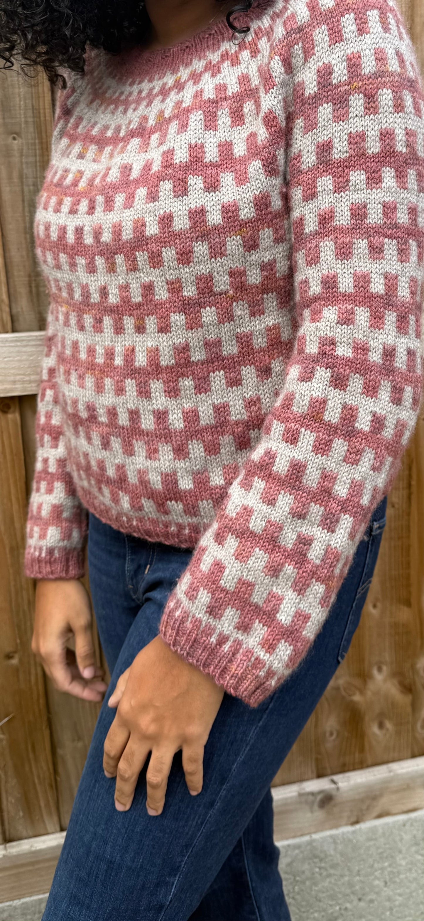 Interwoven Sweater Pattern