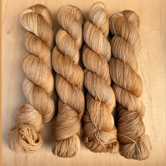 Toffee Tan - Merino Sock