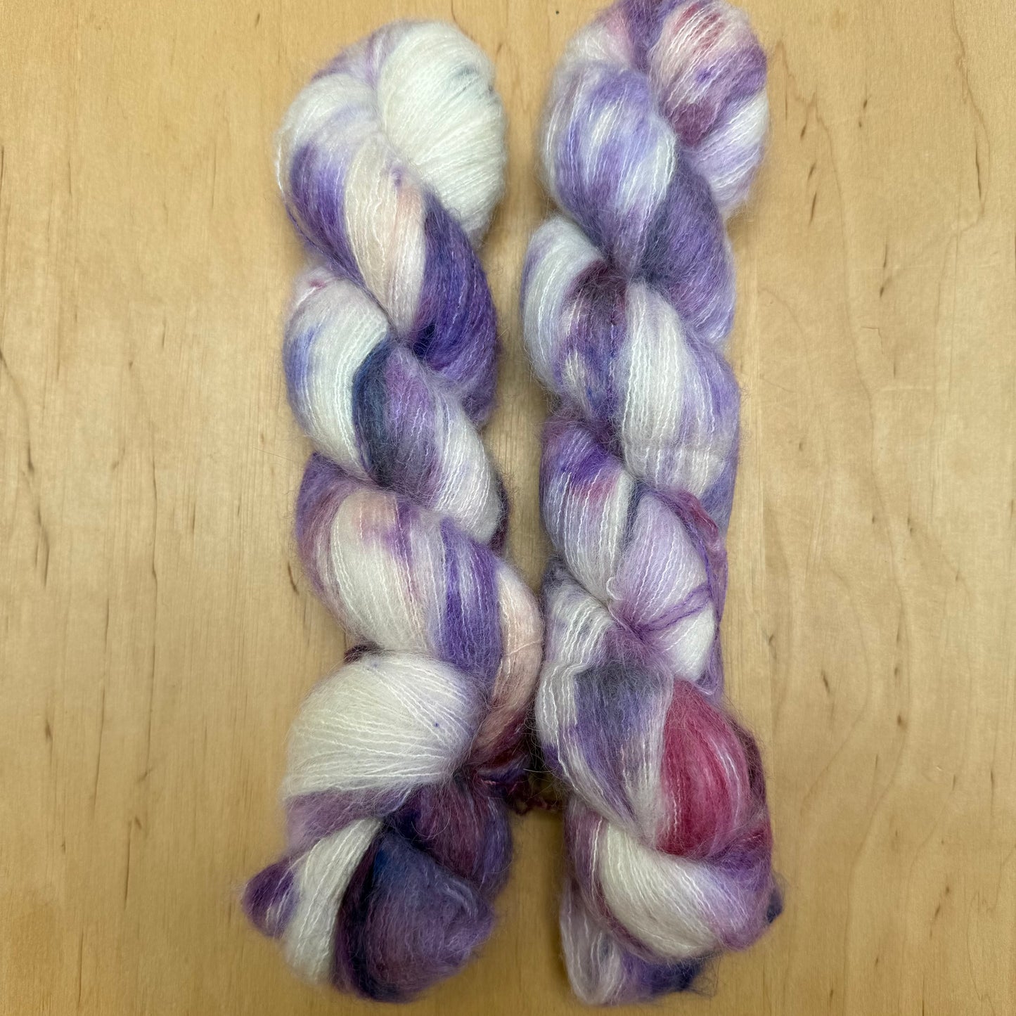 Purple Sploosh - Suri Silk Lace
