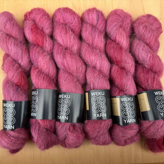 Burgundy - Suri Silk Lace