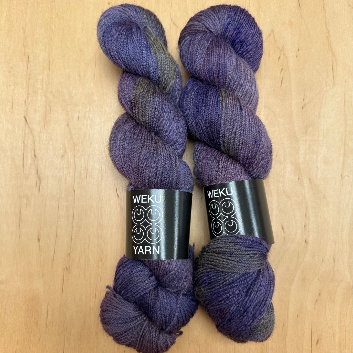 Aubergine - Corriedale/Cormo Sock