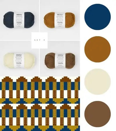 Meander Scarf Kit: Set 3