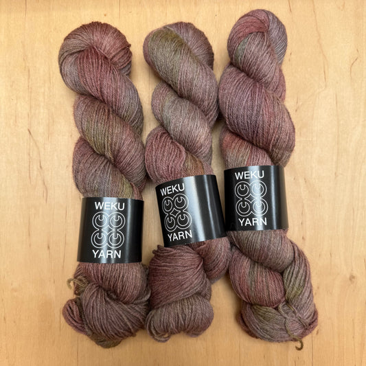 Earth Tones - Corriedale/Cormo Sock