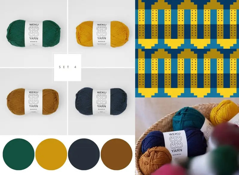 Meander Scarf Kit: Set 4