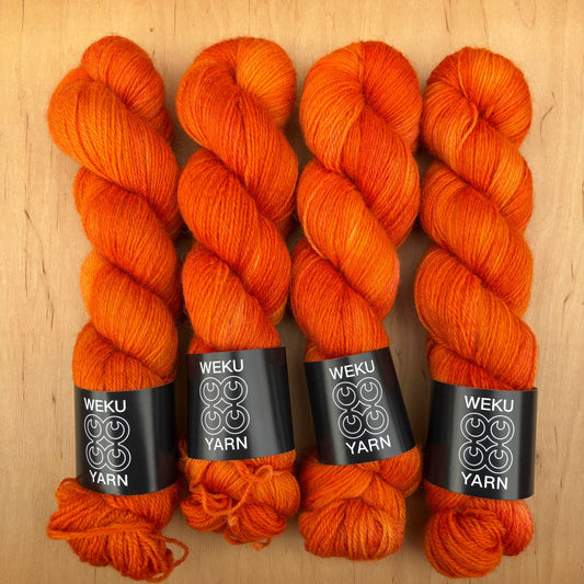 Orange - BFL & Romney Sock